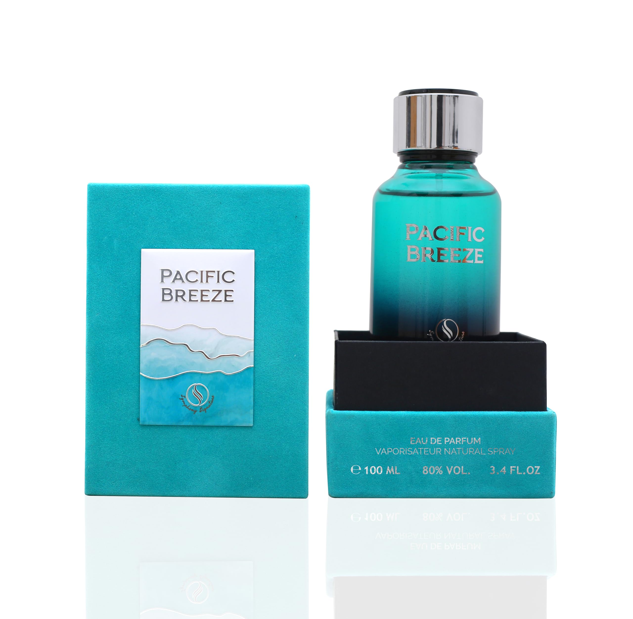 Amazon.com : PACIFIC BREEZE by Symphony Eau De Parfum, 100ml 3.4oz